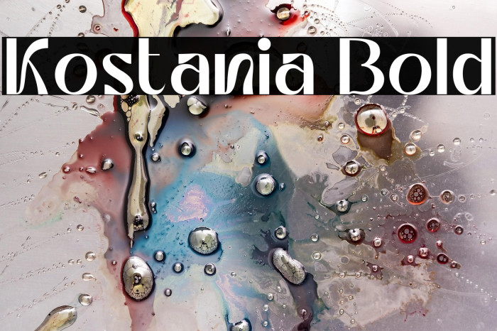 Kostania Bold Example 3