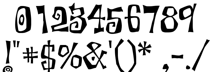 Kot Leopold Font OTHER CHARS