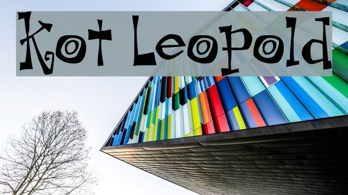 Kot Leopold Font examples