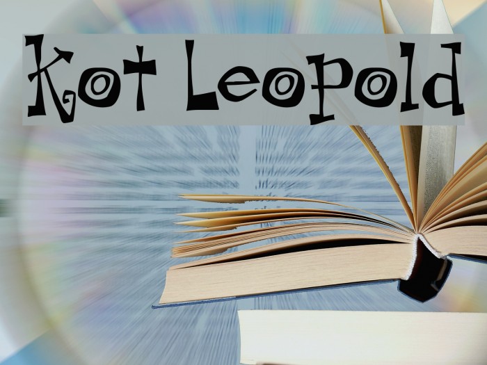Kot Leopold Font examples