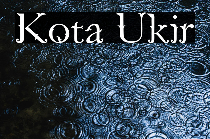 Kota Ukir Example 3