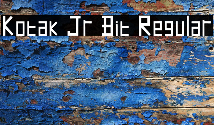 Kotak Jr Bit Regular Example 3