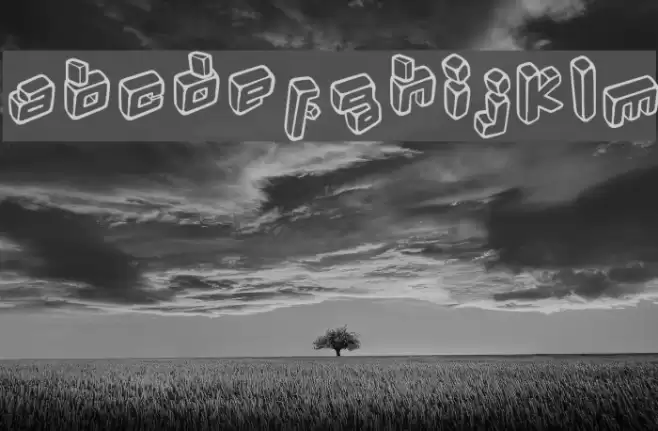 Kotak Schriftart examples