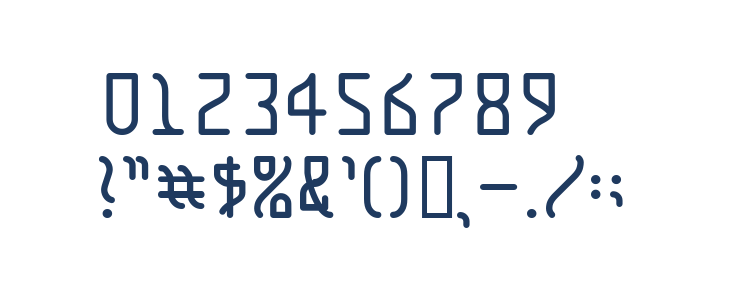 Koto RegularE Other Characters