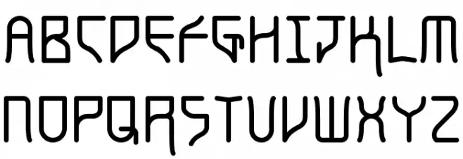 Koto RegularE Шрифта ВЕРХНИЙ