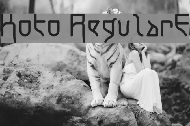 Koto RegularE Font examples