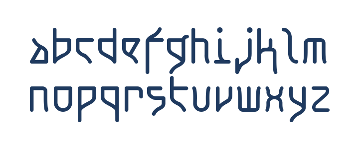 Koto RegularE Lowercase