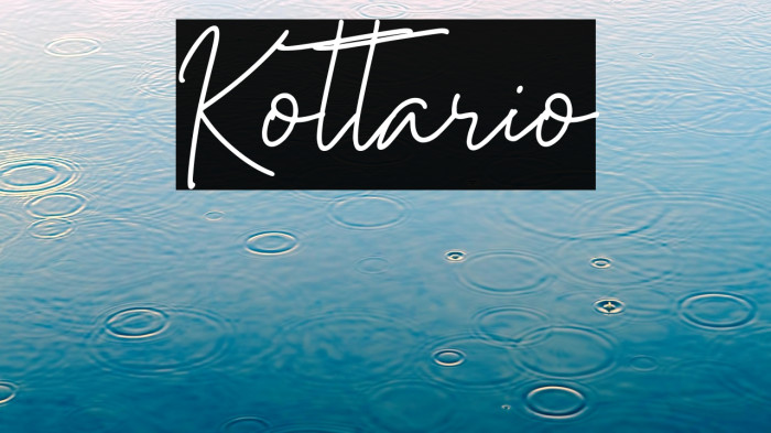 Kottario Example 3