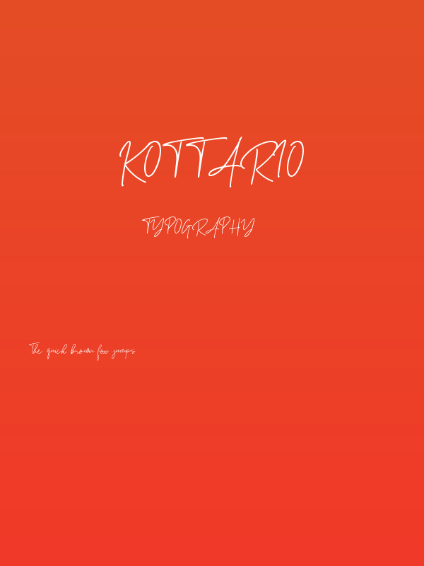 Kottario Poster