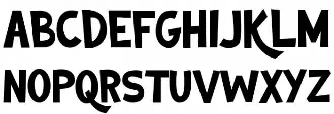 Kotton Caratteri MAIUSCOLE