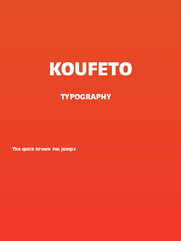 Koufeto Poster