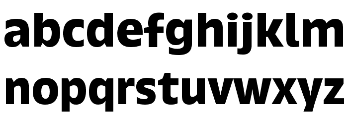 Koufeto Font LOWERCASE