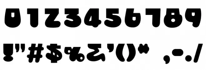 Kouhotan Bold Шрифта ДРУГИЕ символов