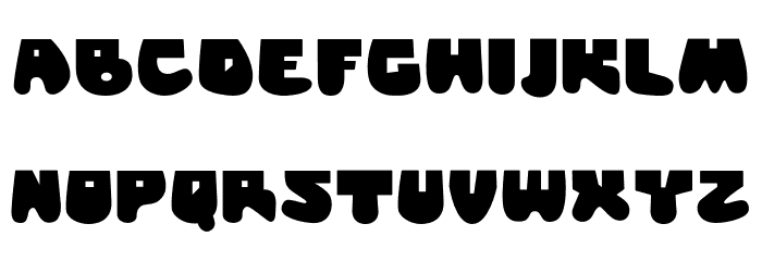 Kouhotan Bold フォント 大文字