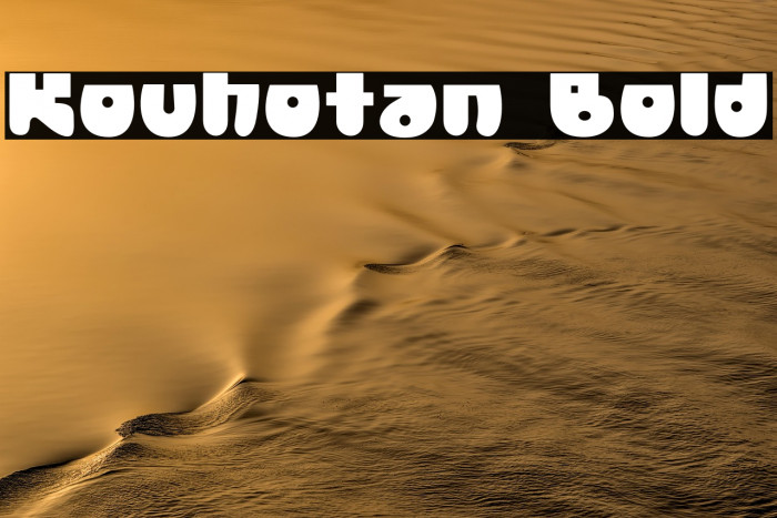 Kouhotan Bold Example 3