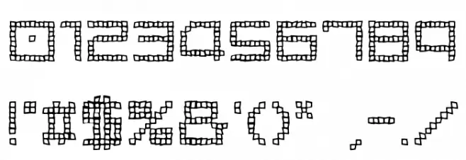 Kouin Regular Font Alte caractere