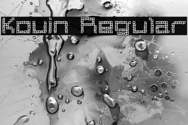 Kouin Regular Font examples