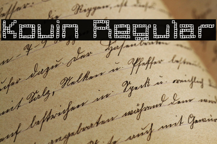 Kouin Regular Example 2