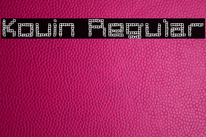 Kouin Regular Example 3