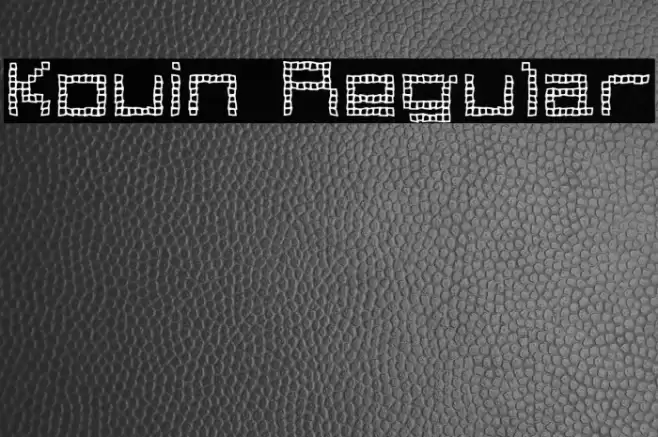 Kouin Regular Font examples