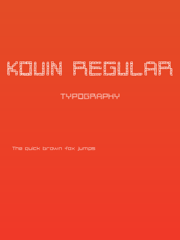 Kouin Regular Poster