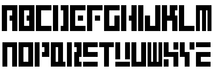 KoukakuE Font LOWERCASE