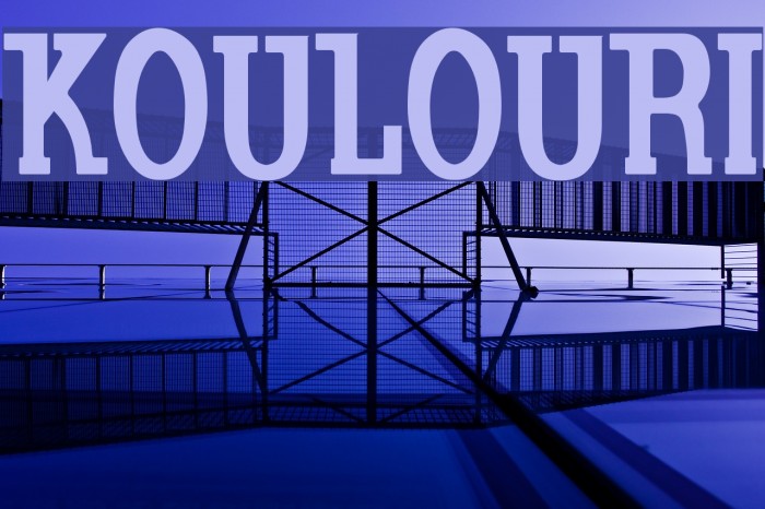 Koulouri Font examples