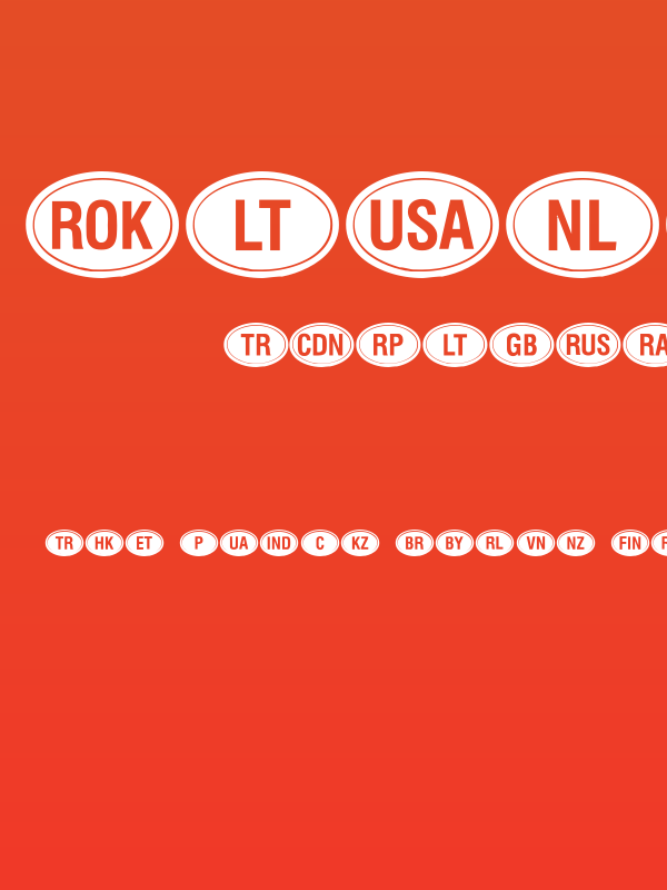 Kountry Kodes Poster