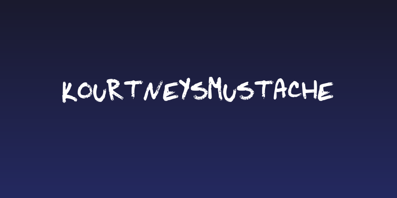 KourtneysMustache Social Header