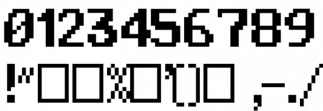 Kouryuu Font OTHER CHARS