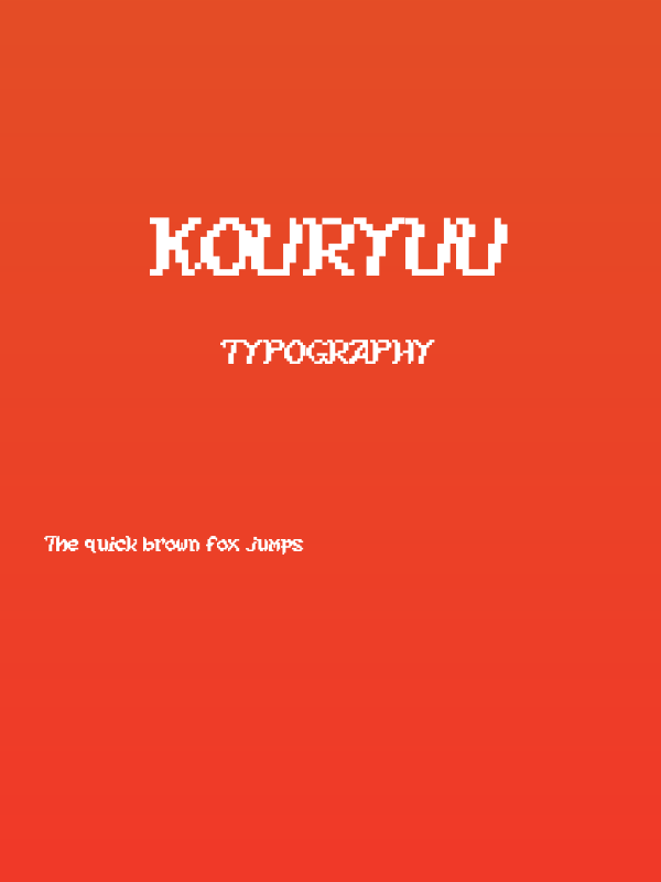 Kouryuu Poster
