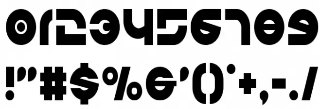 Kovacs Condensed Font OTHER CHARS