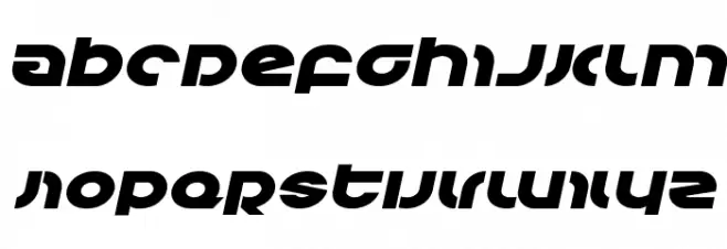 Kovacs Expanded Italic خط أحرف كبيرة