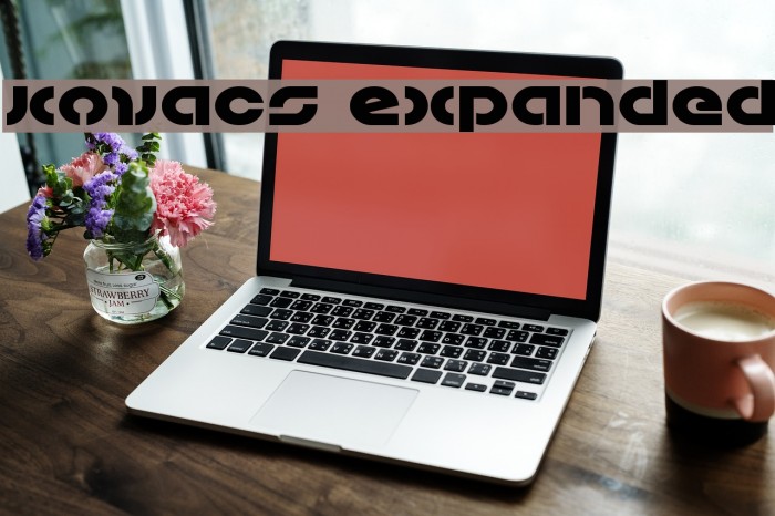 Kovacs Expanded Font examples