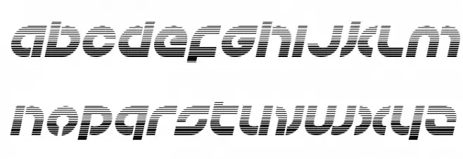 Kovacs Gradient Italic Fonte MINÚSCULAS