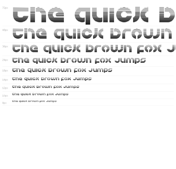 Kovacs Gradient Waterfall