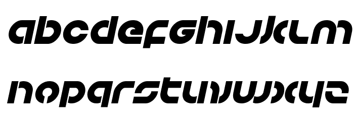 Kovacs Italic Font LOWERCASE