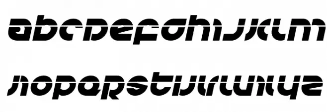 Kovacs Laser Italic Polices MAJUSCULES