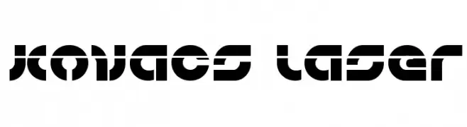 Kovacs Laser  font caratteri gratis