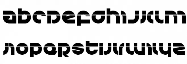 Kovacs Laser Font Litere mari