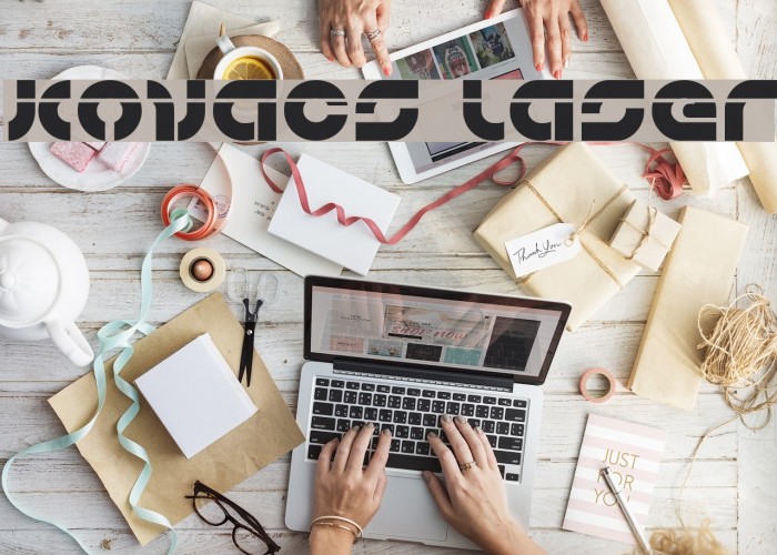 Kovacs Laser Font examples