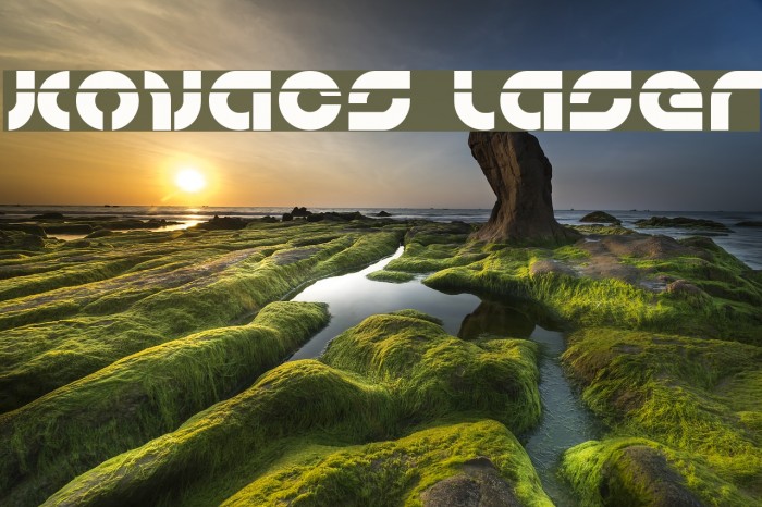 Kovacs Laser Font examples