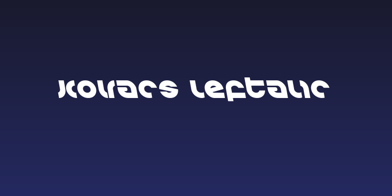 Kovacs Leftalic Social Header