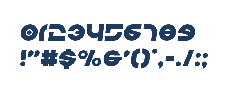 Kovacs Semi-Italic Other Characters