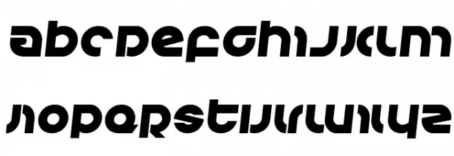 Kovacs Semi-Italic फ़ॉन्ट अपरकेस