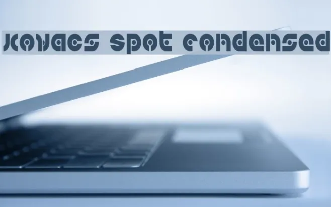 Kovacs Spot Condensed Example 3