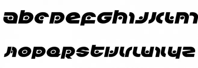 Kovacs Spot Expanded Italic Fonte MAIÚSCULAS