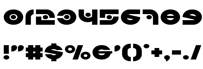 Kovacs Spot Expanded Font OTHER CHARS