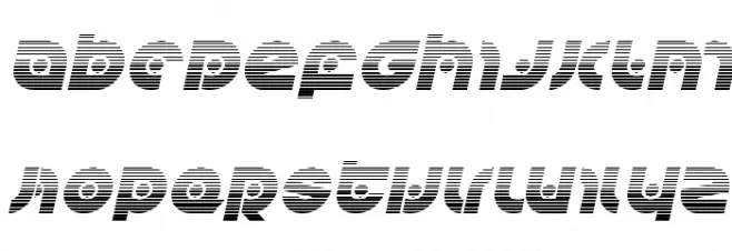 Kovacs Spot Gradient Italic خط أحرف كبيرة