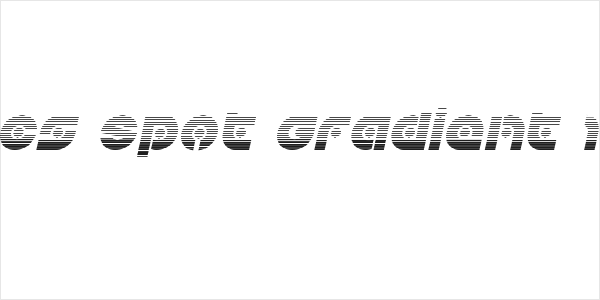 Kovacs Spot Gradient Italic Logo